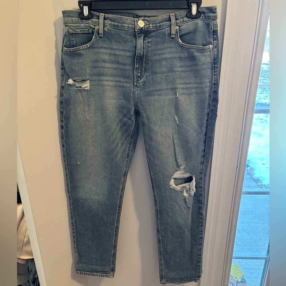 Hudson Lana Boyfriend Jeans Size 32 Distressed